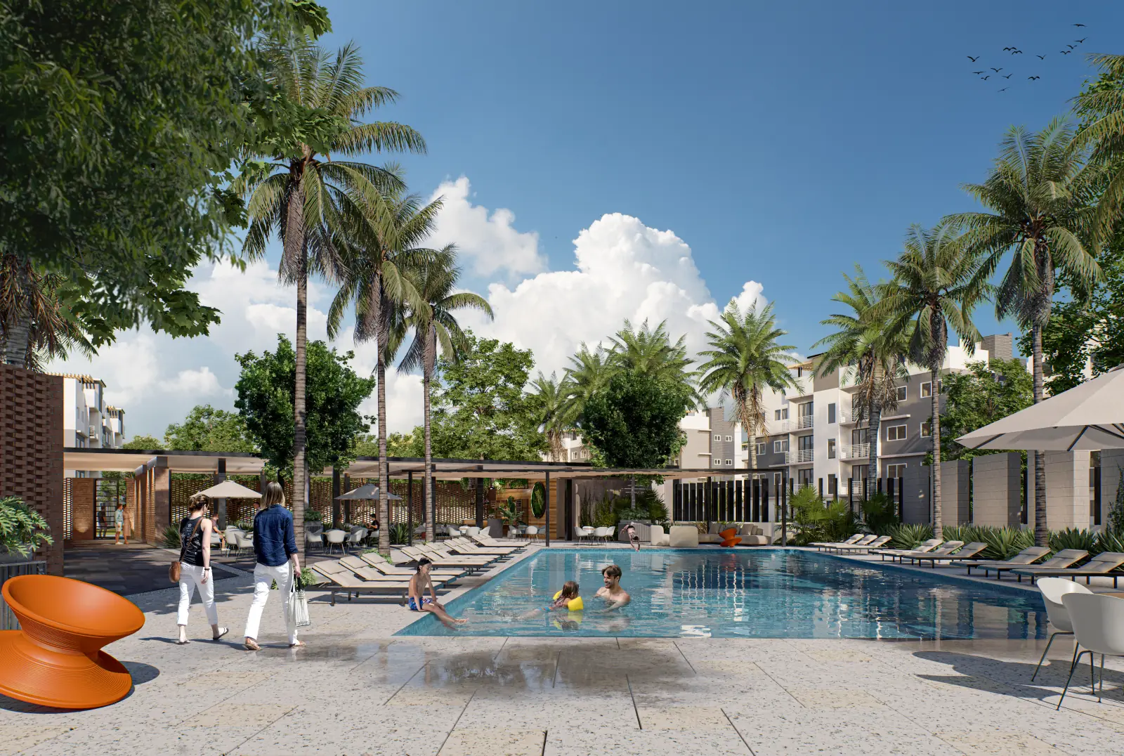 Piscina del Casa Club
